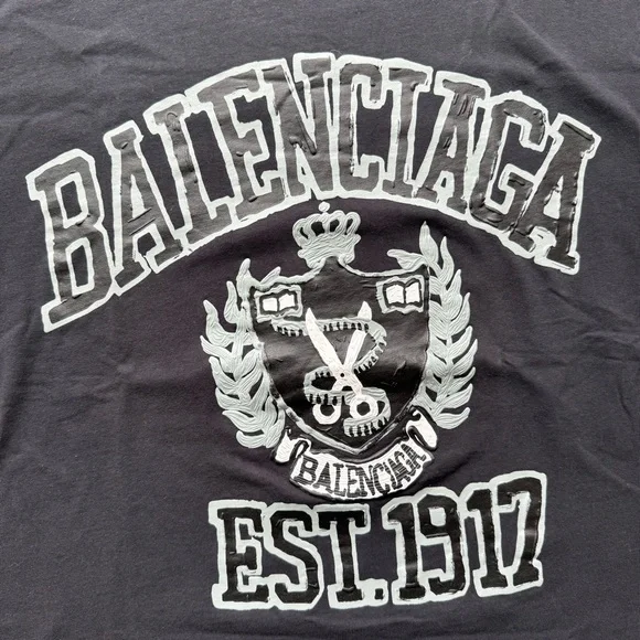 Balenciaga DIY College T-shirt - Picture 2 of 5